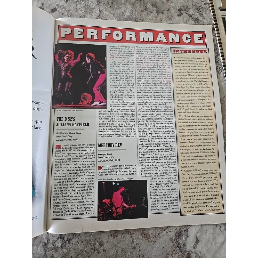 Rolling Stone Issue 652:‎ March 18, 1993-Natalie Merchant/10,000 Maniacs